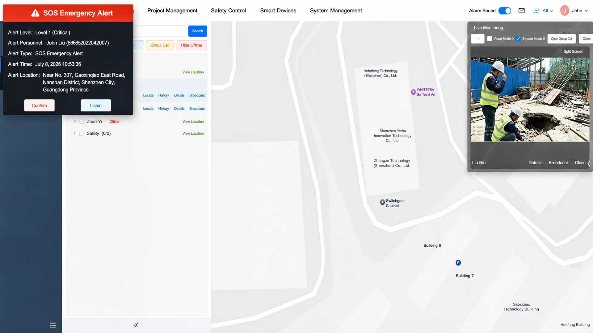 Command center remote guidance